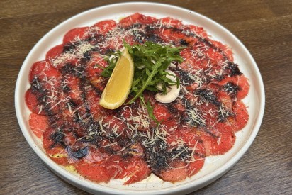 Beef carpaccio